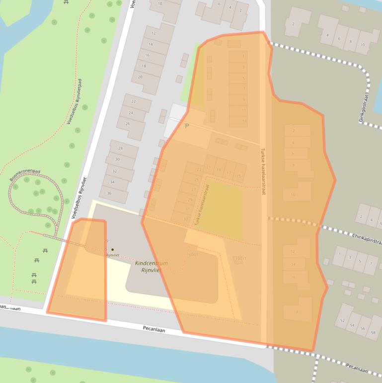 Kaart van postcodegebied 3545CD.