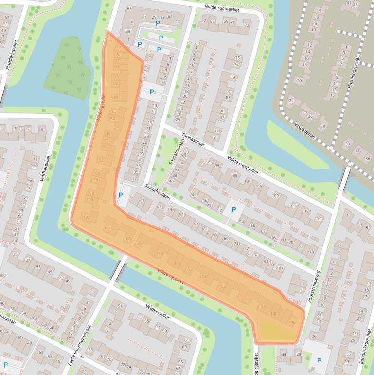 Kaart van postcodegebied 3545CK.