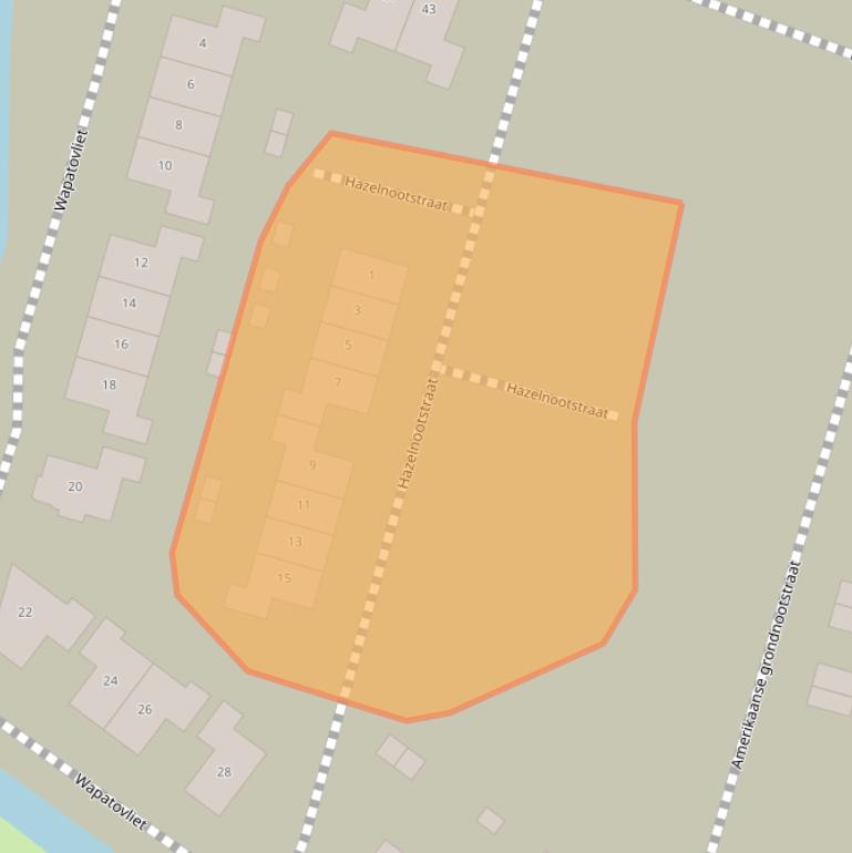 Kaart van postcodegebied 3545CR.