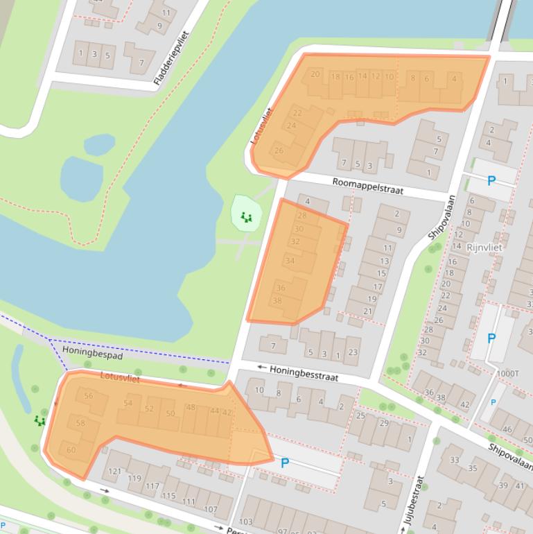 Kaart van postcodegebied 3545DH.