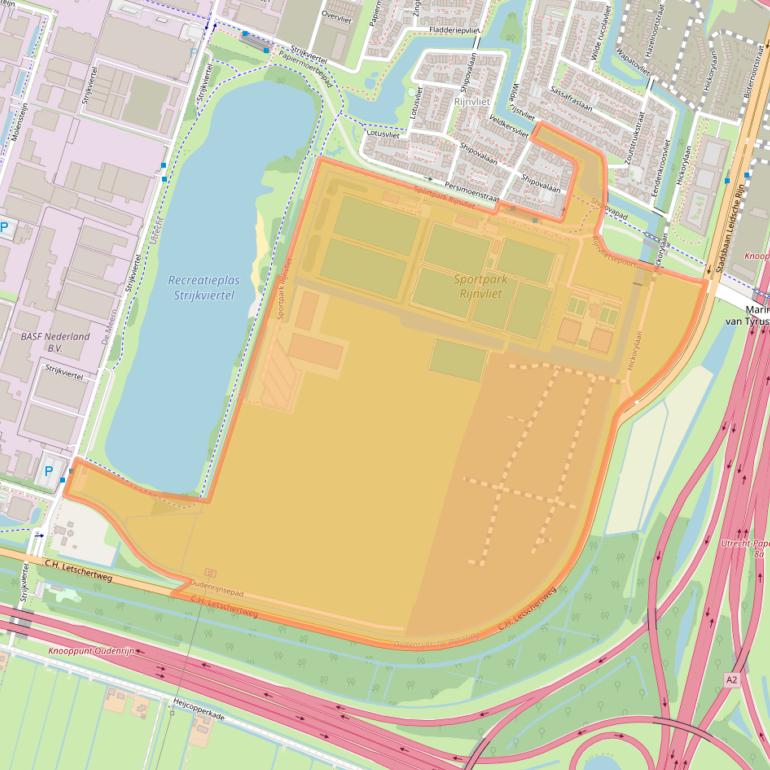 Kaart van postcodegebied 3545EA.