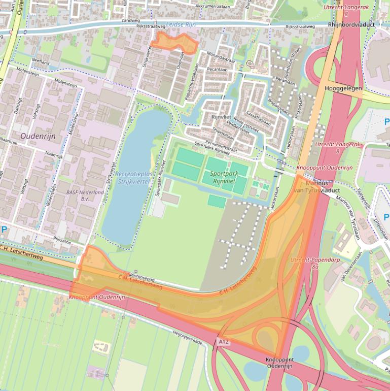 Kaart van postcodegebied 3545NJ.