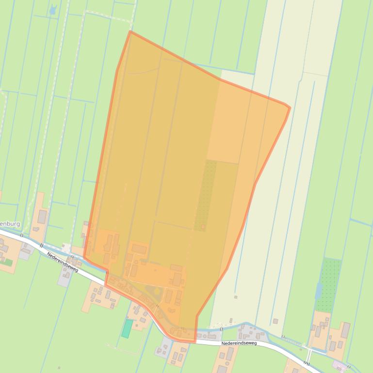 Kaart van postcodegebied 3546PT.