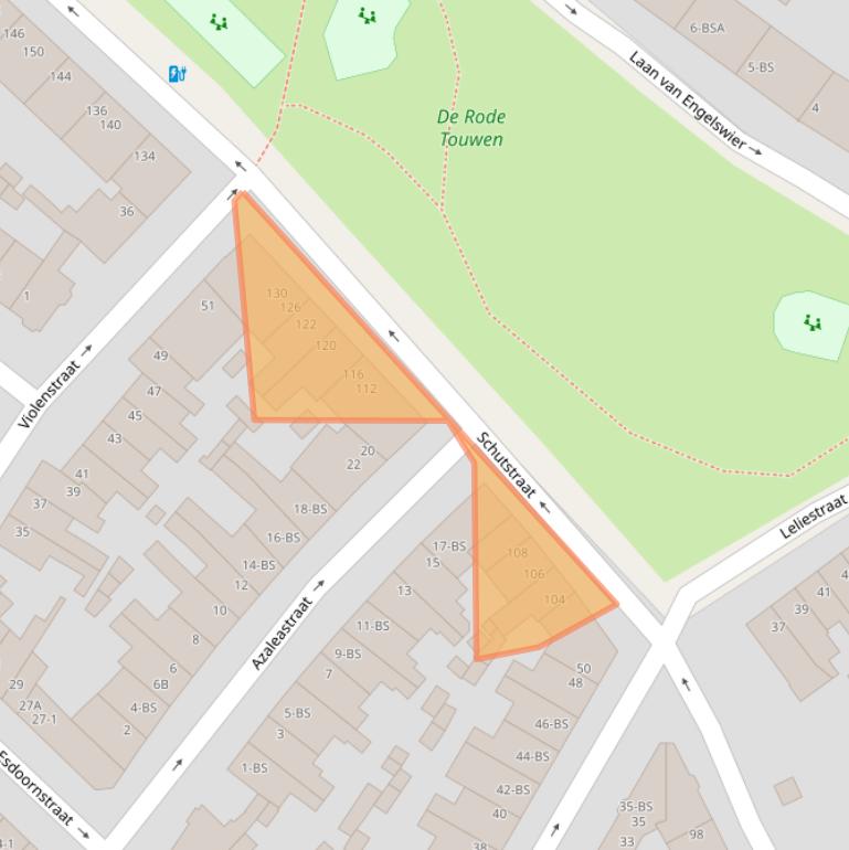 Kaart van postcodegebied 3551AD.