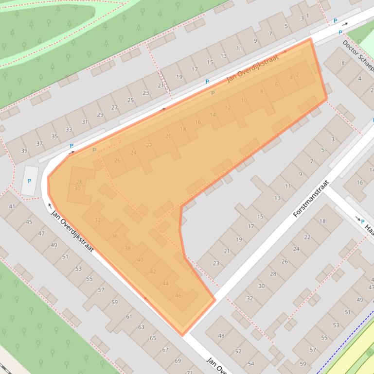 Kaart van postcodegebied 3551VH.