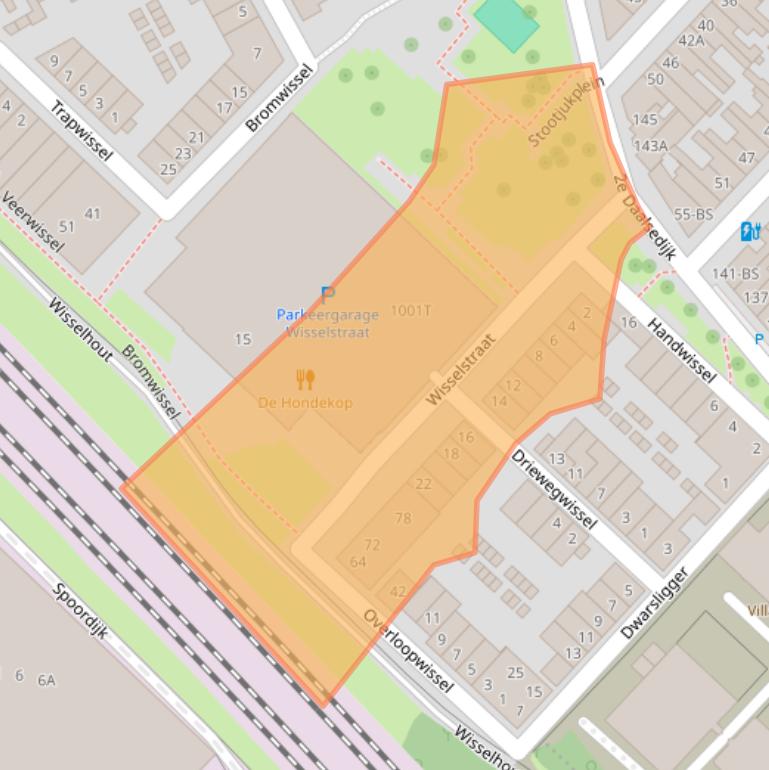 Kaart van postcodegebied 3551WG.