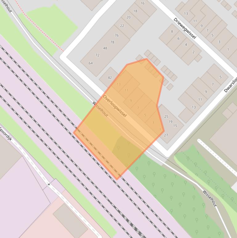 Kaart van postcodegebied 3551WH.