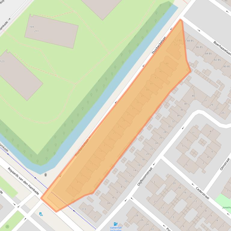 Kaart van postcodegebied 3552CR.