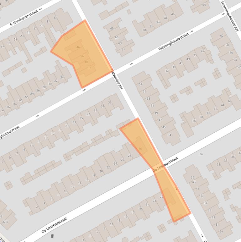 Kaart van postcodegebied 3553RE.