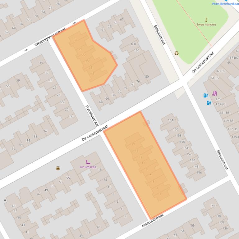 Kaart van postcodegebied 3553RM.