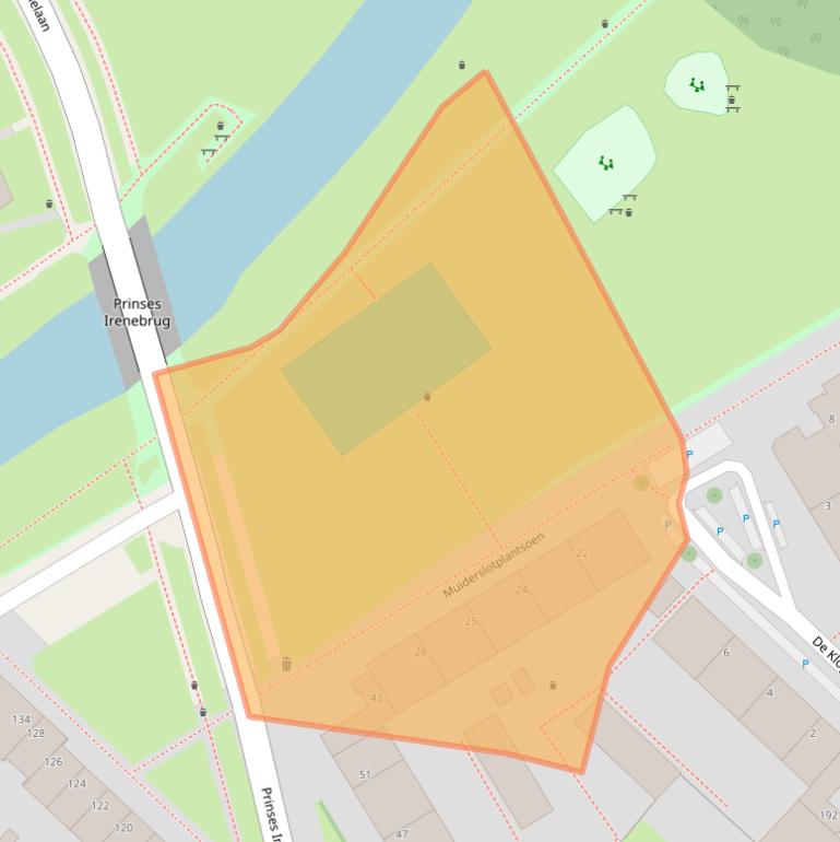 Kaart van postcodegebied 3554GX.