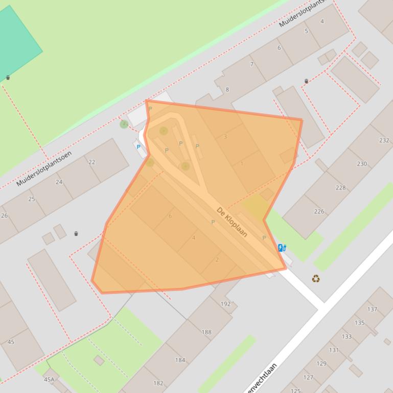 Kaart van postcodegebied 3554GZ.