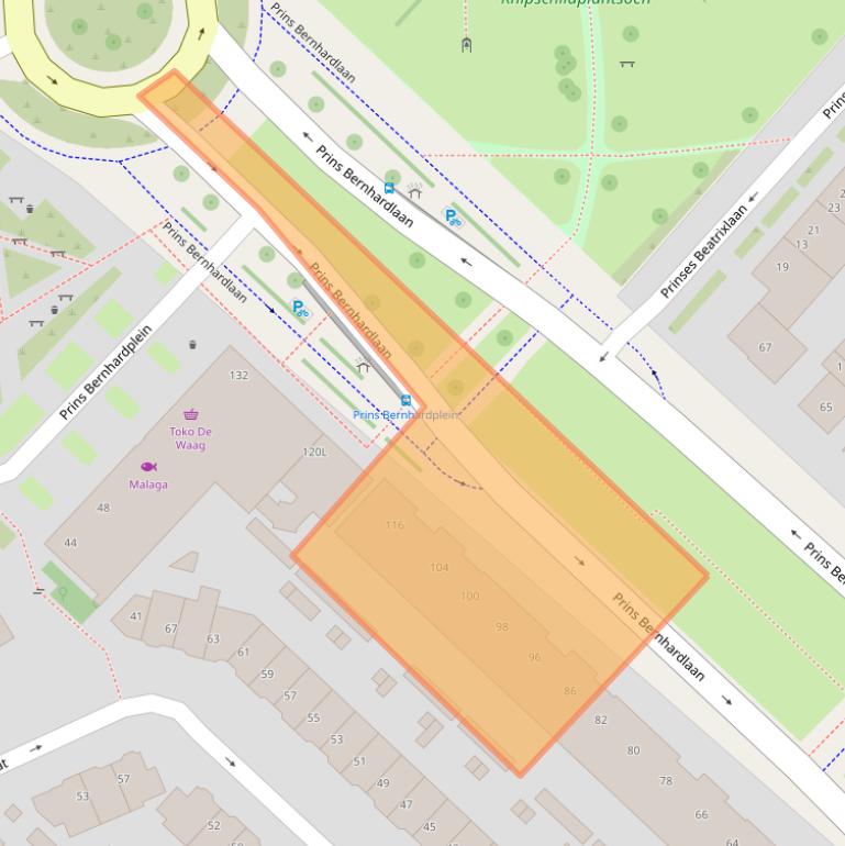 Kaart van postcodegebied 3555AH.