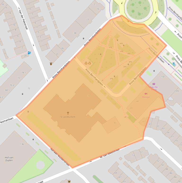 Kaart van postcodegebied 3555AL.