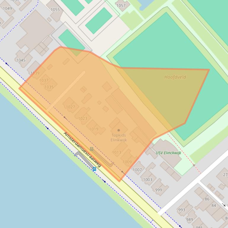 Kaart van postcodegebied 3555HT.