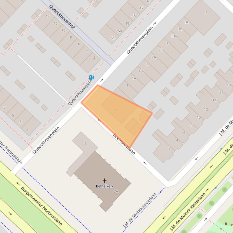 Kaart van postcodegebied 3555JM.