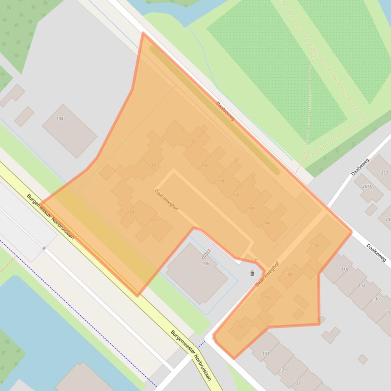 Kaart van postcodegebied 3555RC.