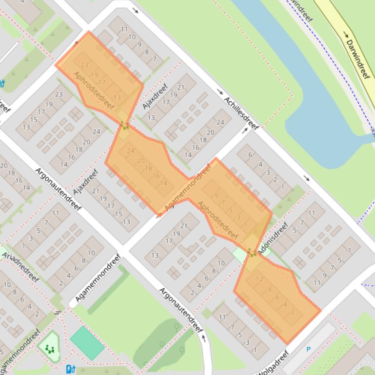 Kaart van postcodegebied 3561BL.