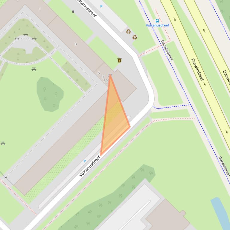 Kaart van postcodegebied 3561CG.