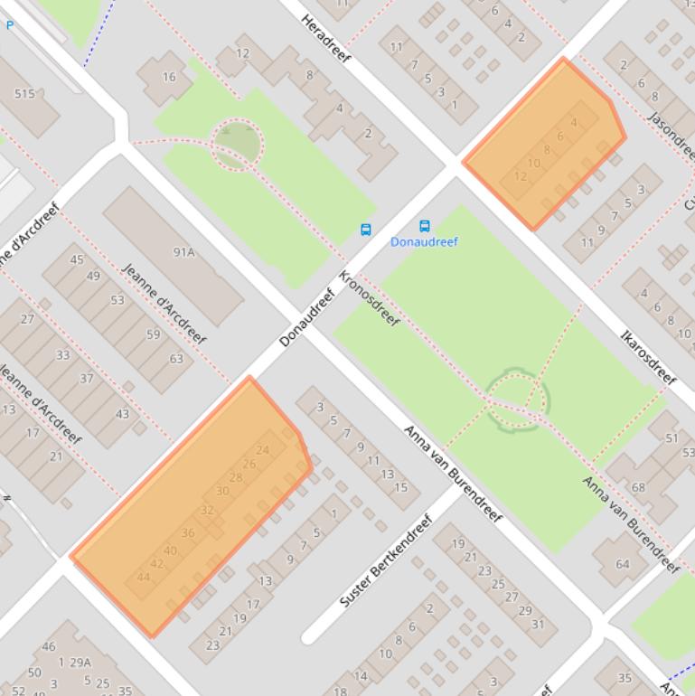 Kaart van postcodegebied 3561EM.