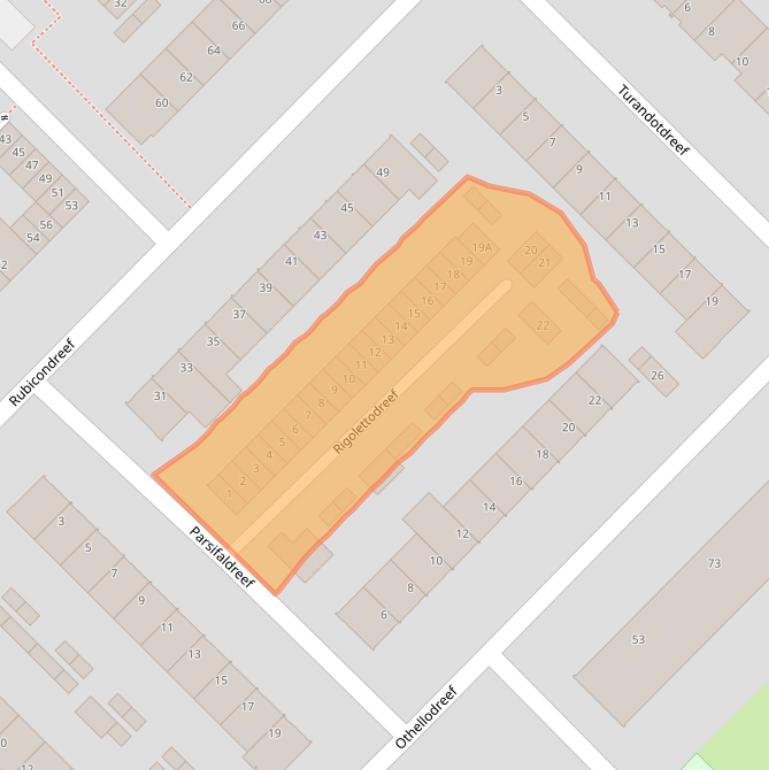 Kaart van postcodegebied 3561HA.