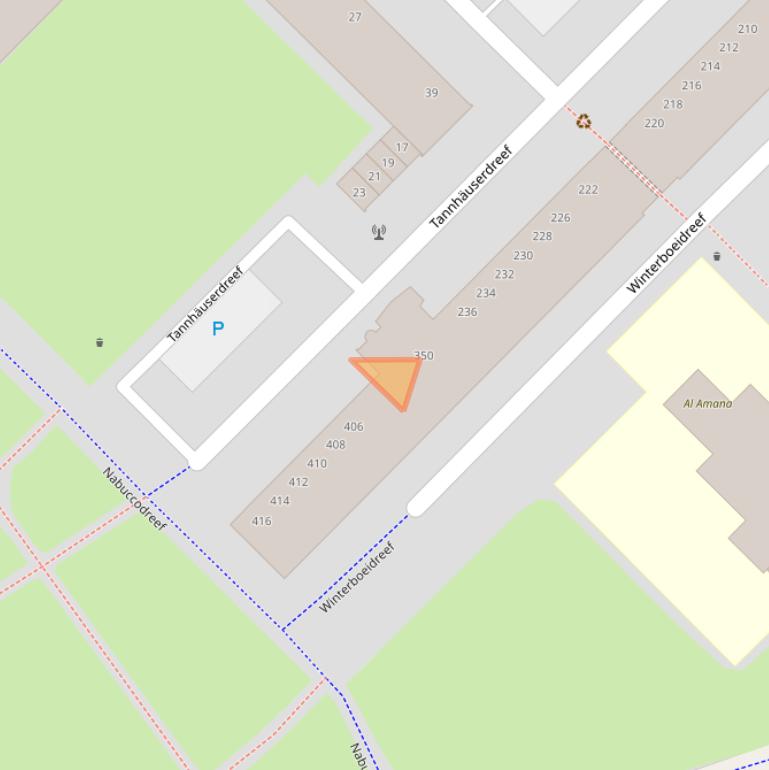 Kaart van postcodegebied 3561HV.