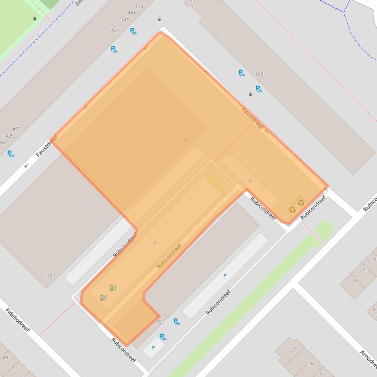 Kaart van postcodegebied 3561JH.