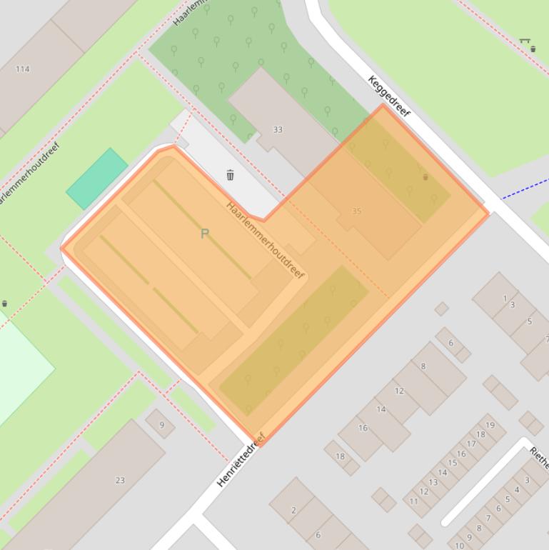 Kaart van postcodegebied 3561JX.