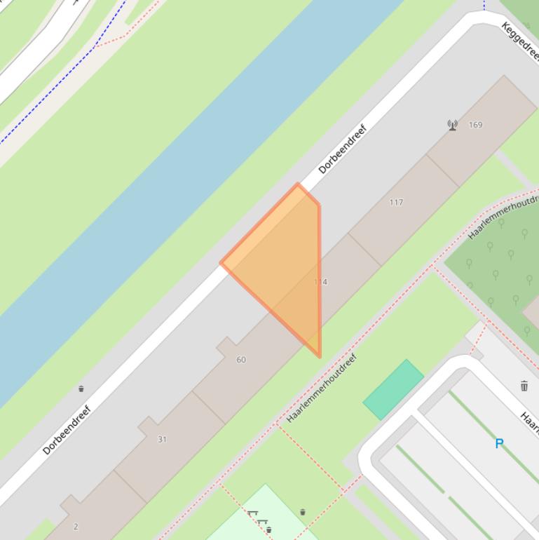 Kaart van postcodegebied 3561KH.