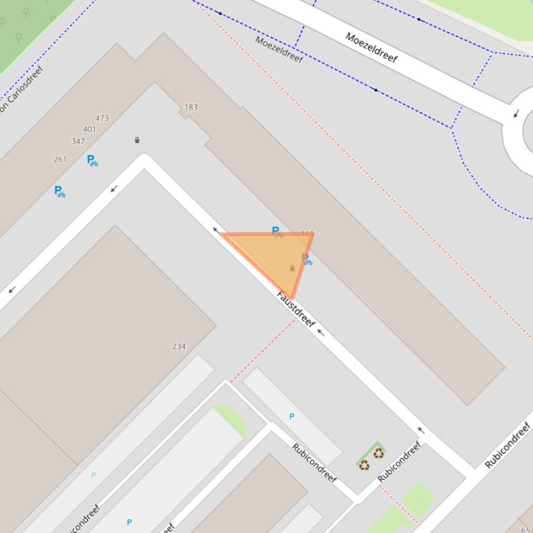 Kaart van postcodegebied 3561LA.