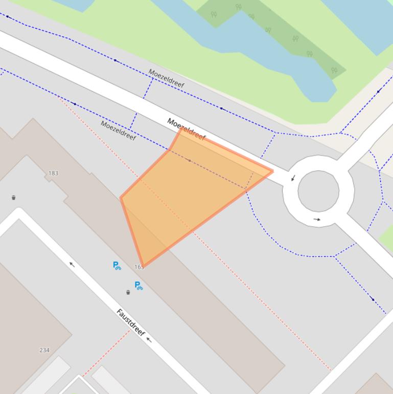 Kaart van postcodegebied 3561LC.