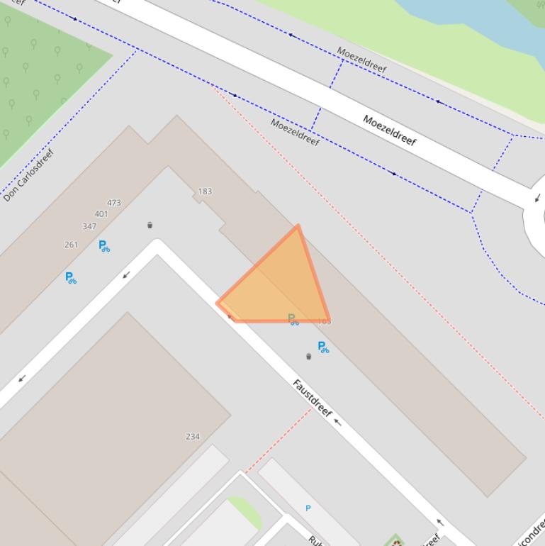 Kaart van postcodegebied 3561LD.