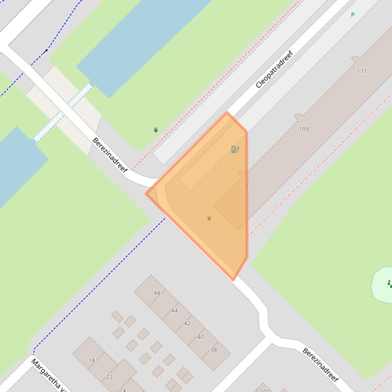 Kaart van postcodegebied 3561RA.