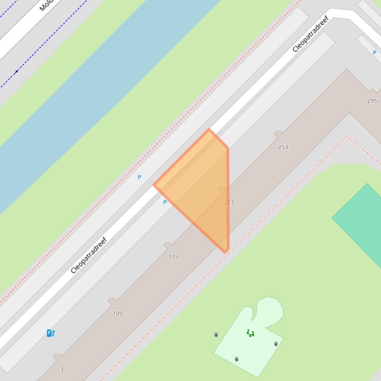 Kaart van postcodegebied 3561RH.