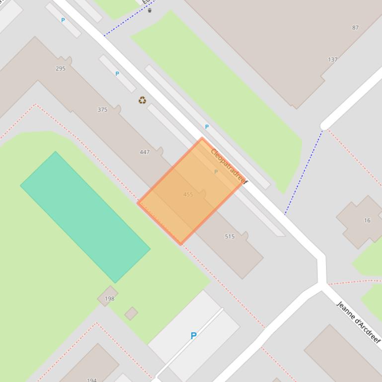 Kaart van postcodegebied 3561RT.