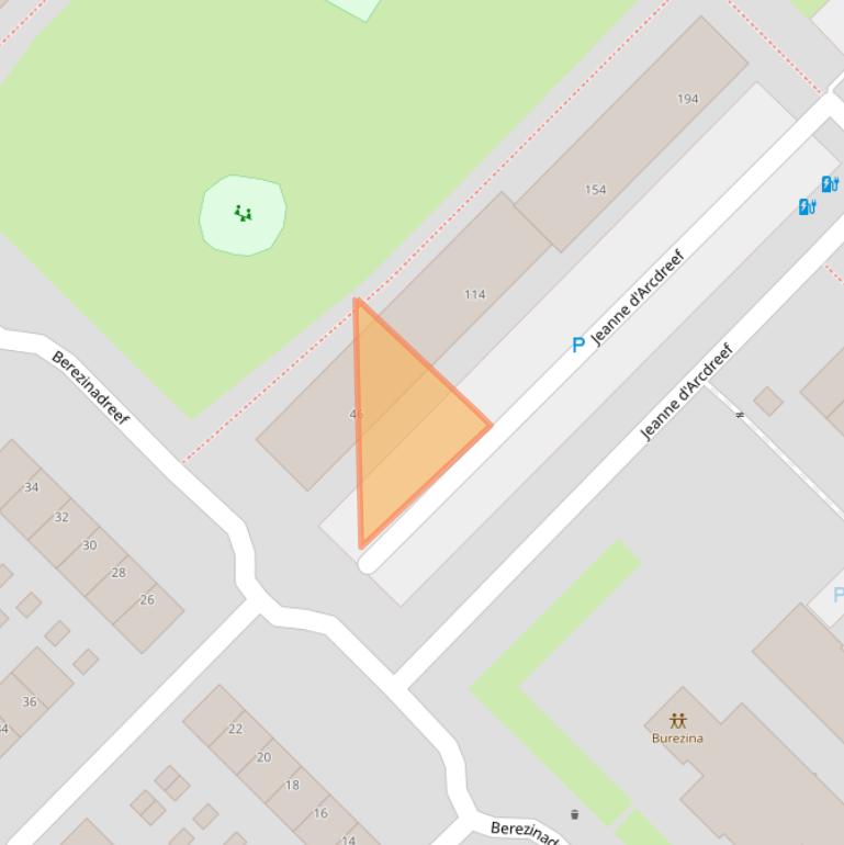 Kaart van postcodegebied 3561SE.