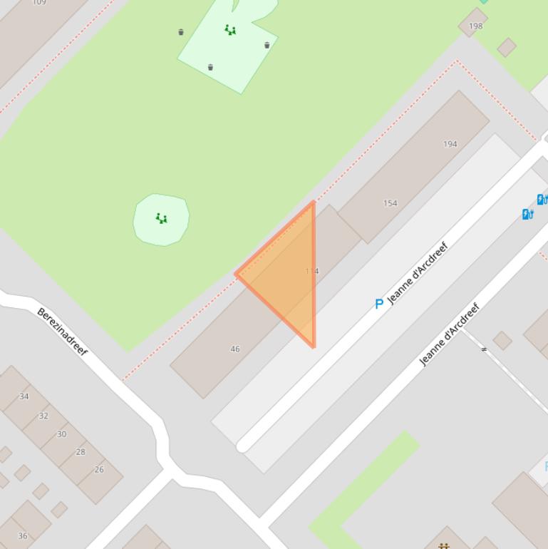 Kaart van postcodegebied 3561SG.