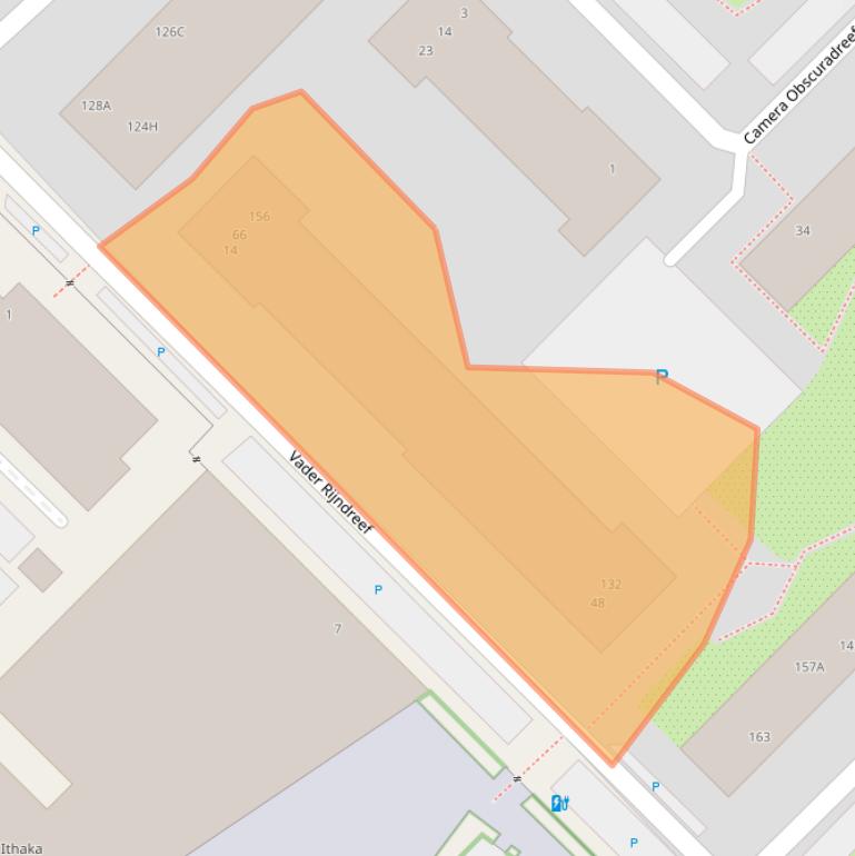 Kaart van postcodegebied 3561XA.