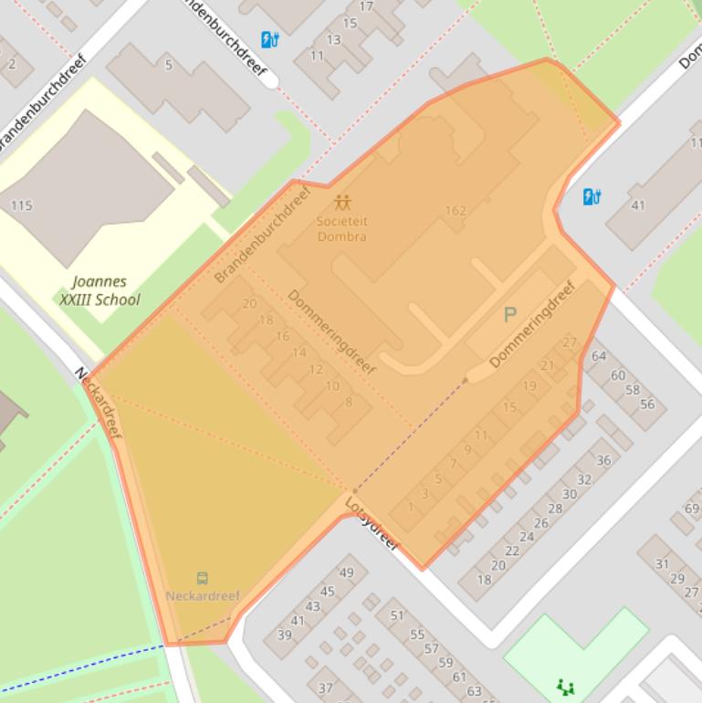 Kaart van postcodegebied 3562AL.