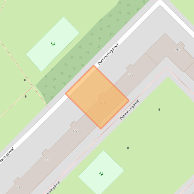 Kaart van postcodegebied 3562AR.