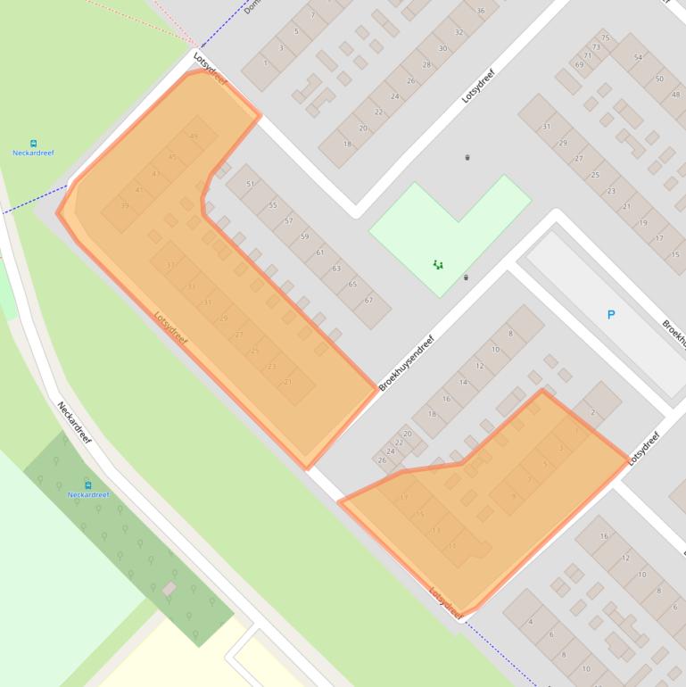 Kaart van postcodegebied 3562BE.