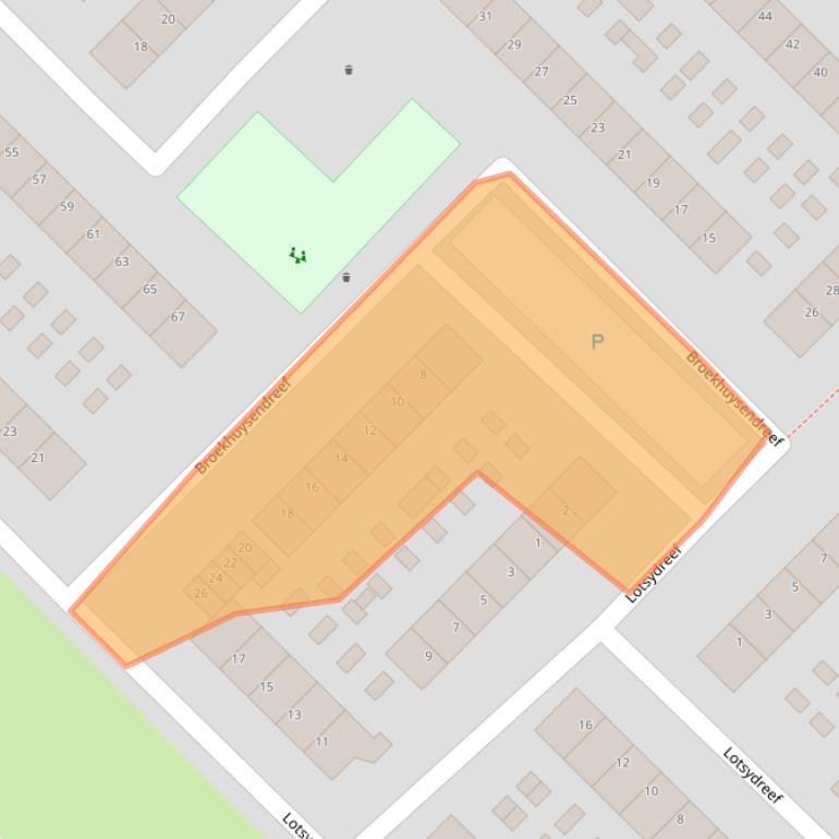 Kaart van postcodegebied 3562BK.