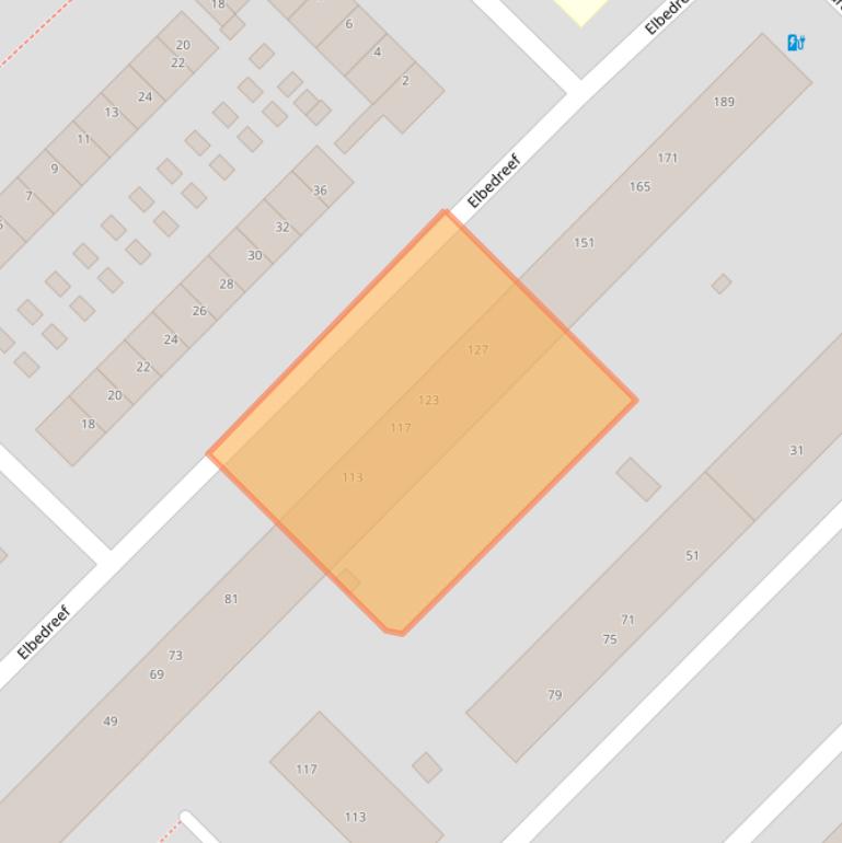 Kaart van postcodegebied 3562BN.