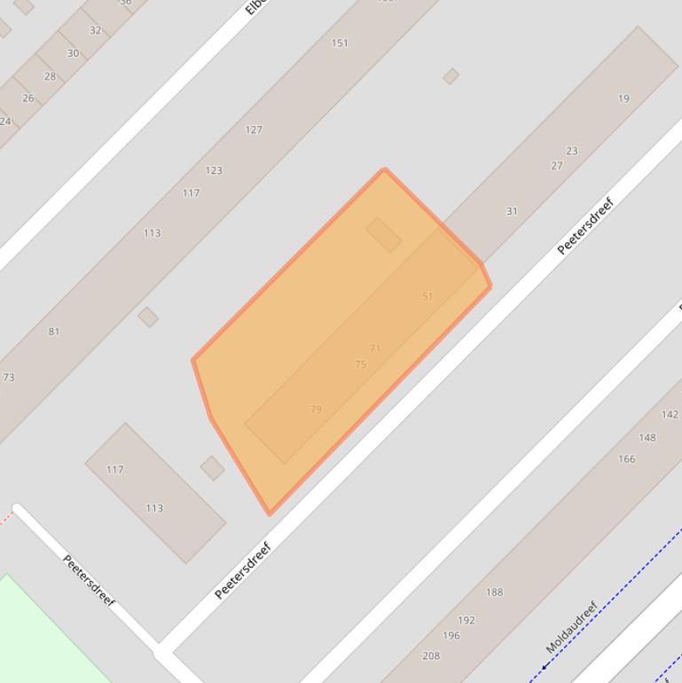 Kaart van postcodegebied 3562CB.