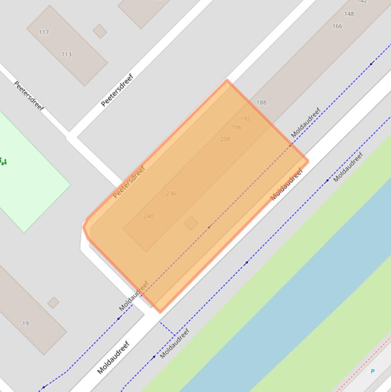 Kaart van postcodegebied 3562CJ.