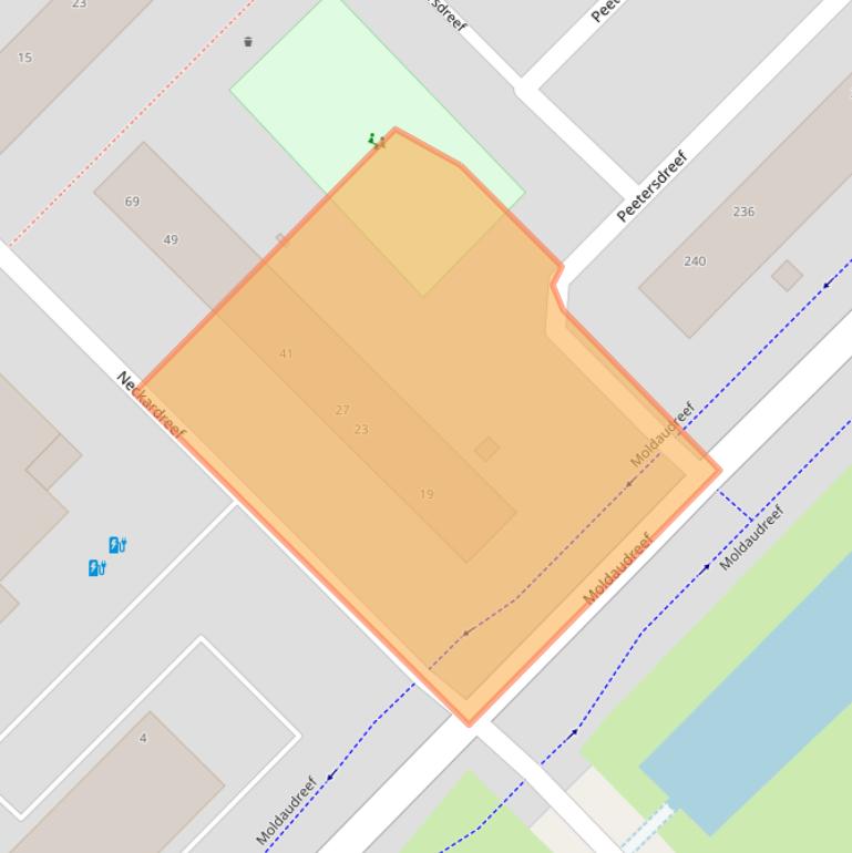 Kaart van postcodegebied 3562CK.