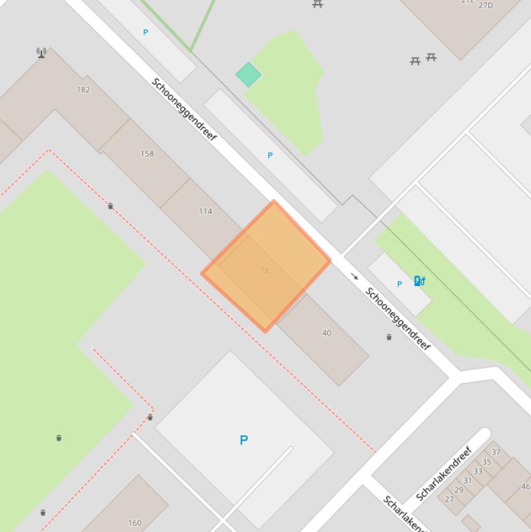 Kaart van postcodegebied 3562GH.