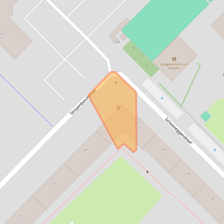 Kaart van postcodegebied 3562GM.