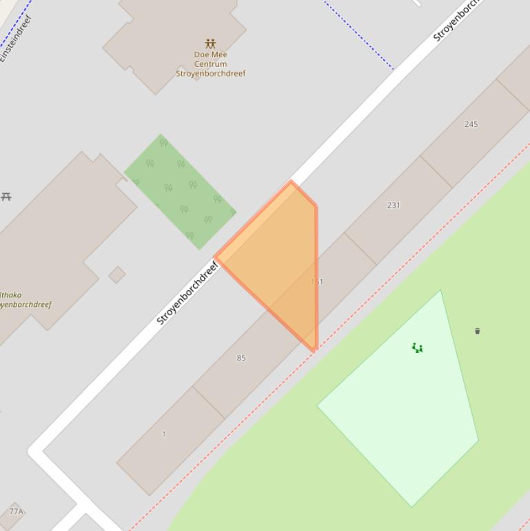 Kaart van postcodegebied 3562GT.