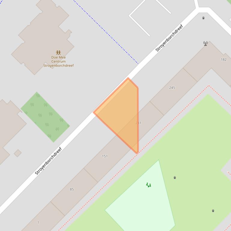 Kaart van postcodegebied 3562GW.